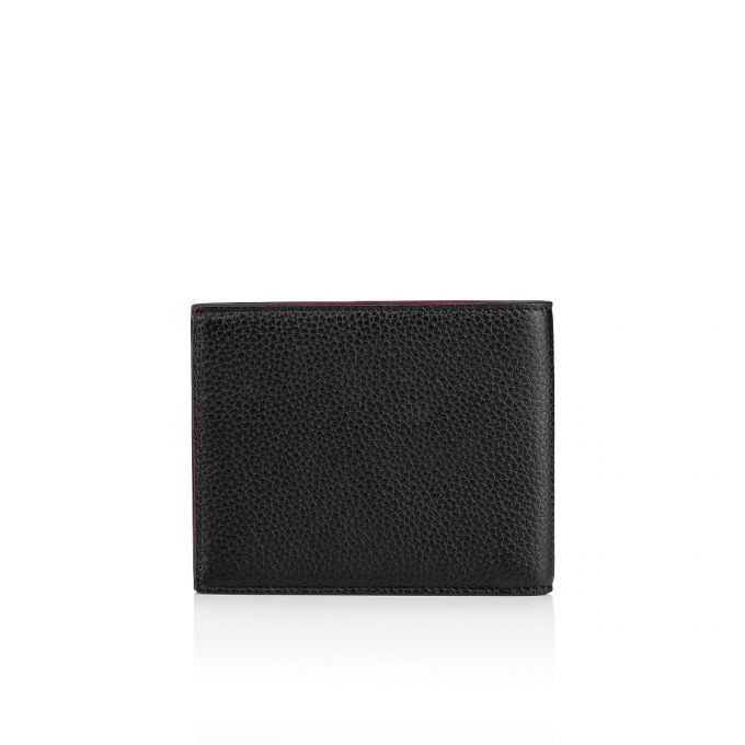 Carteras Christian Louboutin M Coolcard Classic Cuero Wallets Hombre Rojos Negros | MX-45248