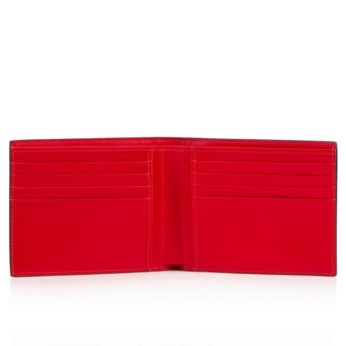 Carteras Christian Louboutin M Coolcard Classic Cuero Wallets Hombre Rojos Negros | MX-45248