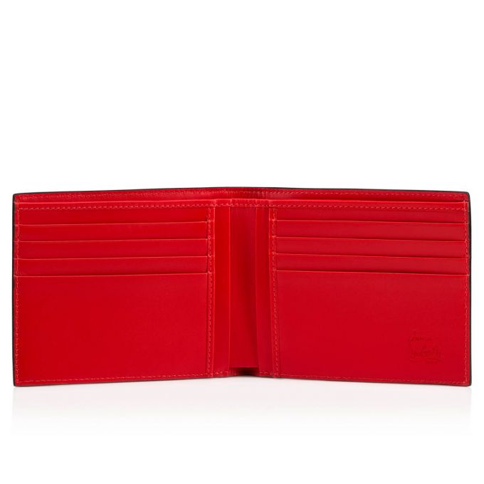 Carteras Christian Louboutin M Coolcard Classic Cuero Wallets Hombre Rojos Negros | MX-45248