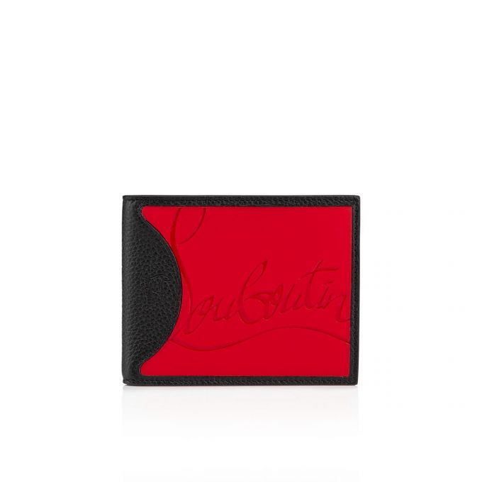 Carteras Christian Louboutin M Coolcard Classic Cuero Wallets Hombre Rojos Negros | MX-45248