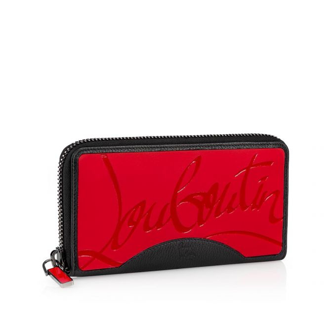 Carteras Christian Louboutin M Panettone Wal Classic Cuero Wallets Hombre Rojos Negros | MX-24202