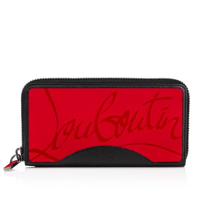 Carteras Christian Louboutin M Panettone Wal Classic Cuero Wallets Hombre Rojos Negros | MX-24202