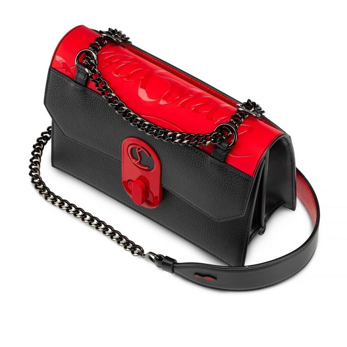 Cross Body Bags Christian Louboutin Elisa Small Gomme Cross Body Bags Mujer Rojos Negros | MX-09217