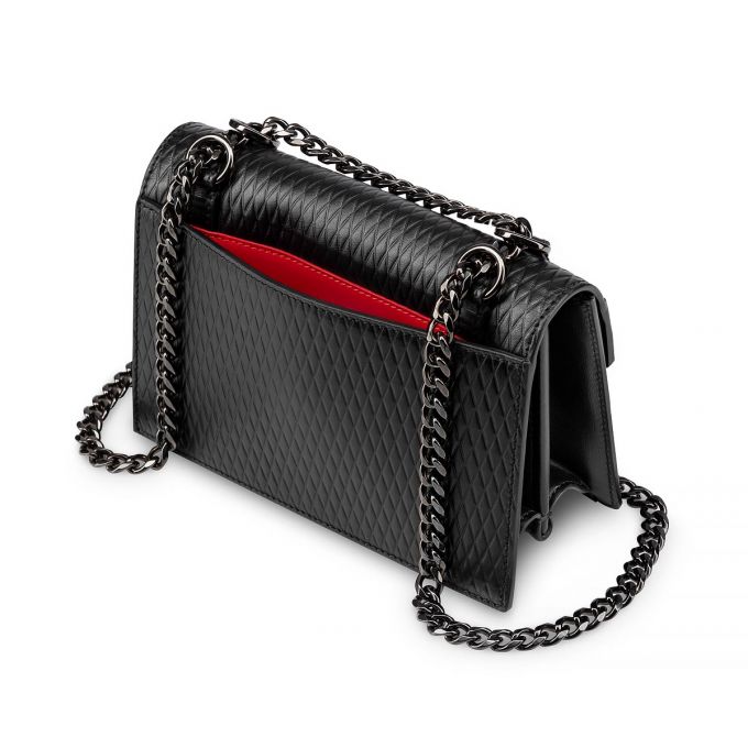 Cross Body Bags Christian Louboutin Elisa Mini Creative Cuero Cross Body Bags Mujer Negros | MX-17368