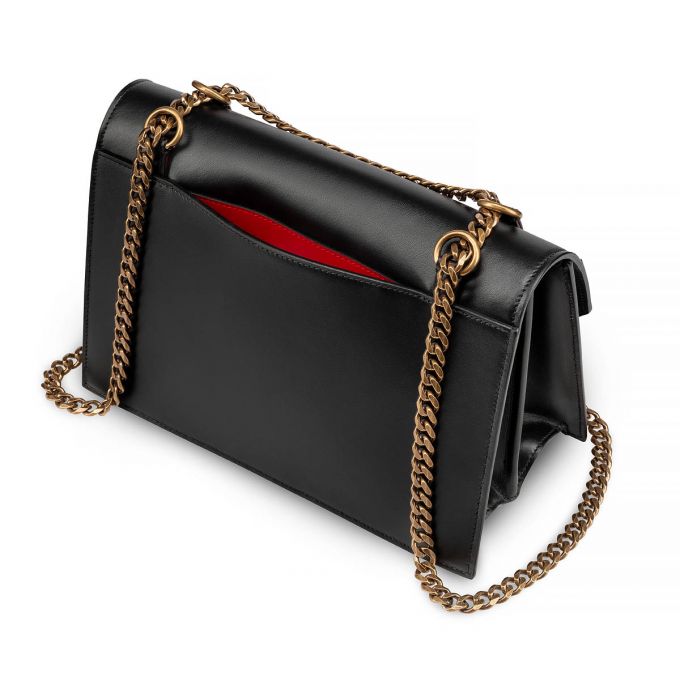 Cross Body Bags Christian Louboutin Elisa Large Classic Cuero Cross Body Bags Mujer Negros | MX-20717