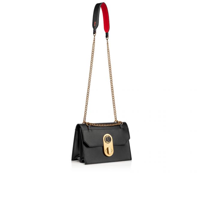 Cross Body Bags Christian Louboutin Elisa Large Classic Cuero Cross Body Bags Mujer Negros | MX-20717