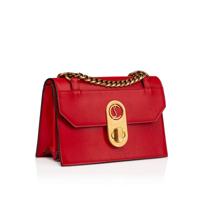 Cross Body Bags Christian Louboutin Elisa Mini Classic Cuero Cross Body Bags Mujer Rojos | MX-21551