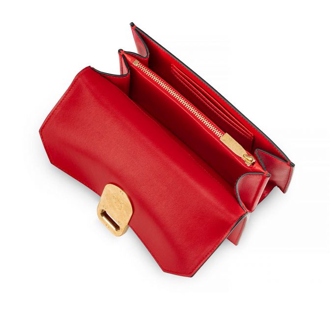 Cross Body Bags Christian Louboutin Elisa Mini Classic Cuero Cross Body Bags Mujer Rojos | MX-21551