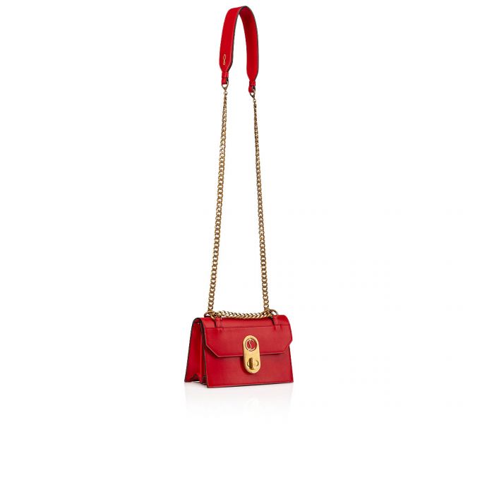 Cross Body Bags Christian Louboutin Elisa Mini Classic Cuero Cross Body Bags Mujer Rojos | MX-21551