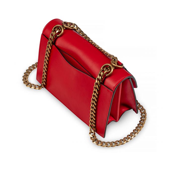 Cross Body Bags Christian Louboutin Elisa Mini Classic Cuero Cross Body Bags Mujer Rojos | MX-21551