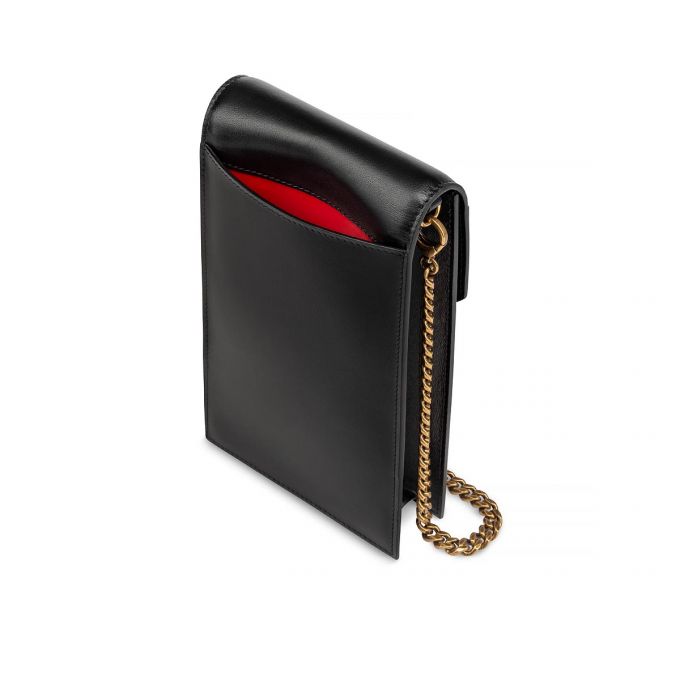 Cross Body Bags Christian Louboutin Elisa Ph Pouch Classic Cuero Cross Body Bags Mujer Negros | MX-52914