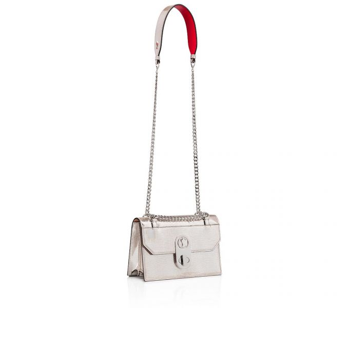 Cross Body Bags Christian Louboutin Elisa Small Creative Cuero Cross Body Bags Mujer Beige | MX-69296