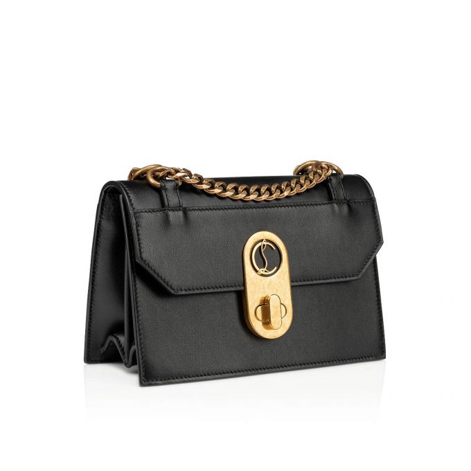 Cross Body Bags Christian Louboutin Elisa Mini Classic Cuero Cross Body Bags Mujer Negros | MX-71579