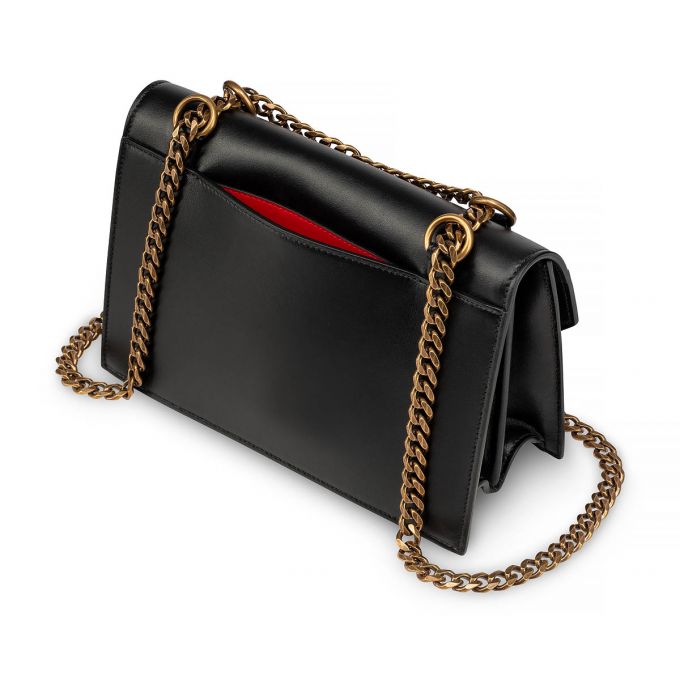 Cross Body Bags Christian Louboutin Elisa Cuero Cross Body Bags Mujer Negros | MX-86756