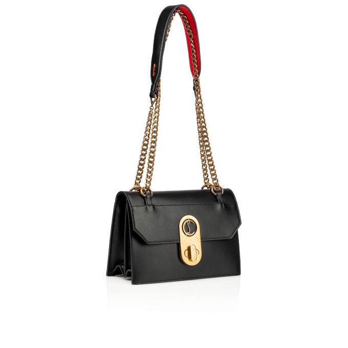 Cross Body Bags Christian Louboutin Elisa Cuero Cross Body Bags Mujer Negros | MX-86756