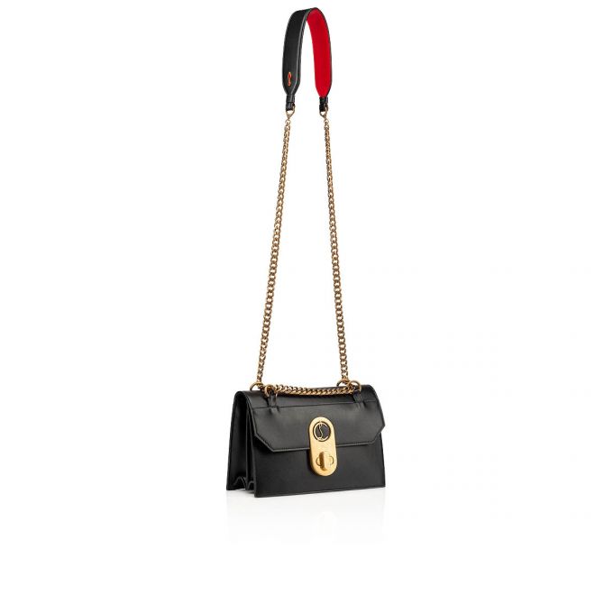 Cross Body Bags Christian Louboutin Elisa Cuero Cross Body Bags Mujer Negros | MX-86756