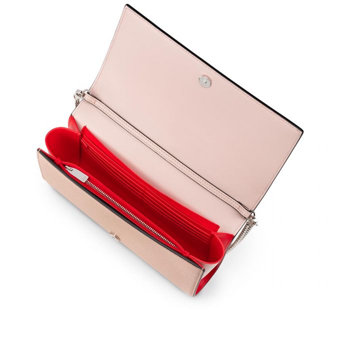 Cross Body Bags Christian Louboutin Paloma Clutch Classic Cuero Cross Body Bags Mujer Rosas Dorados Blancos | MX-02648