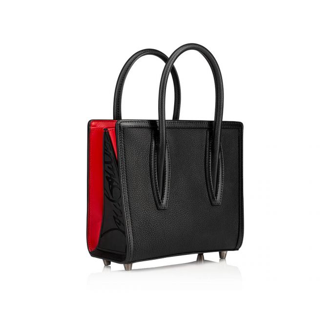 Cross Body Bags Christian Louboutin Paloma S Mini Classic Cuero Cross Body Bags Mujer Negros | MX-16553