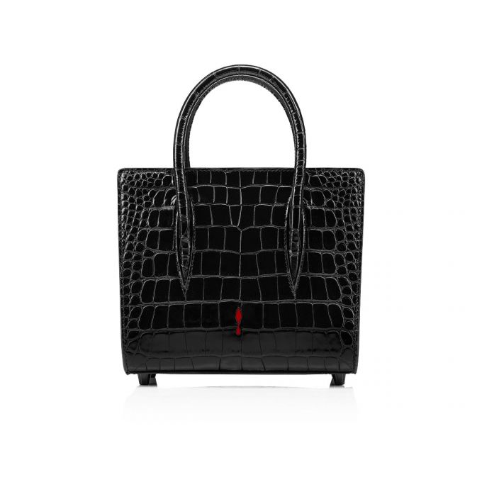 Cross Body Bags Christian Louboutin Paloma S Mini Creative Cuero Cross Body Bags Mujer Negros | MX-64247