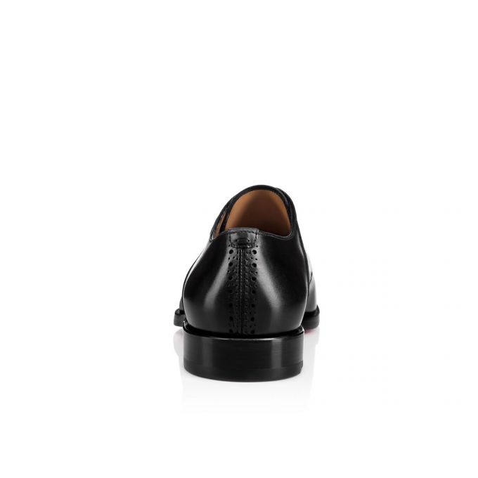 Derby Christian Louboutin A Mon Homme 000 Calf Derby Hombre Negros | MX-60710