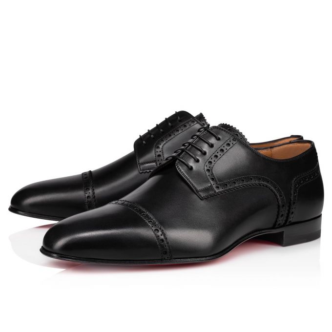 Derby Christian Louboutin Eygeny Calf Derby Hombre Negros | MX-22822