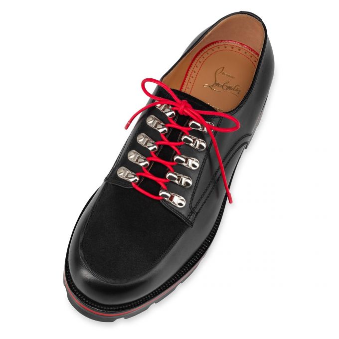 Derby Christian Louboutin Simonalpes Calf Derby Hombre Negros | MX-82172