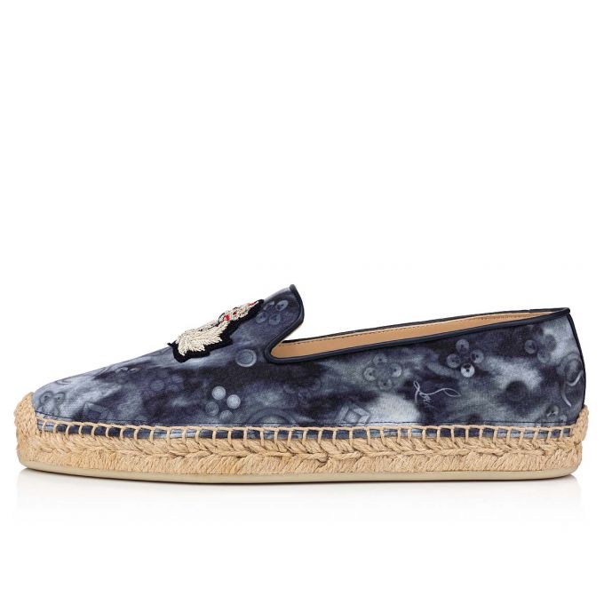 Espadrilles Christian Louboutin Nanou Orlato Algodon Espadrilles Mujer Multicolor | MX-60526