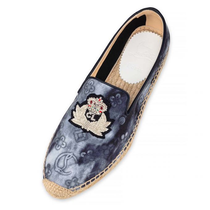 Espadrilles Christian Louboutin Nanou Orlato Algodon Espadrilles Mujer Multicolor | MX-60526