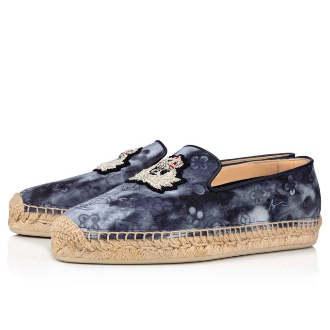 Espadrilles Christian Louboutin Nanou Orlato Algodon Espadrilles Mujer Multicolor | MX-60526