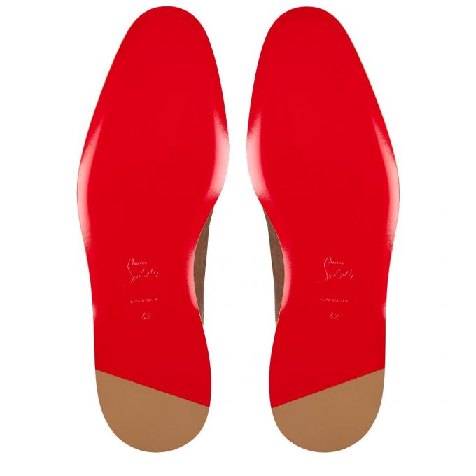 Espadrilles & Sandals Christian Louboutin Roc X Tass Calf Espadrilles Hombre Marrom | MX-60968