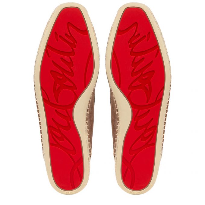 Espadrilles & Sandals Christian Louboutin Espadon Calf Espadrilles Hombre Marrom | MX-93778