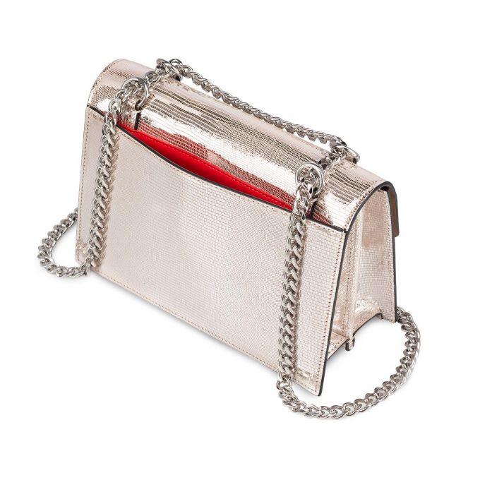 Evening Bags Christian Louboutin Elisa Small Creative Cuero Evening Bags Mujer Beige | MX-33967