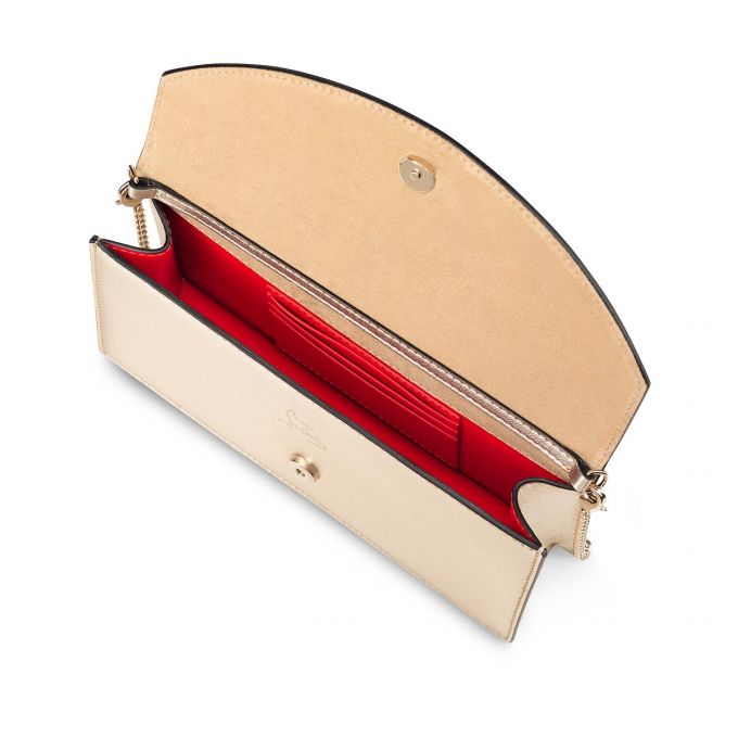 Evening Bags Christian Louboutin Loubi54 Creative Cuero Evening Bags Mujer Plateados | MX-52367