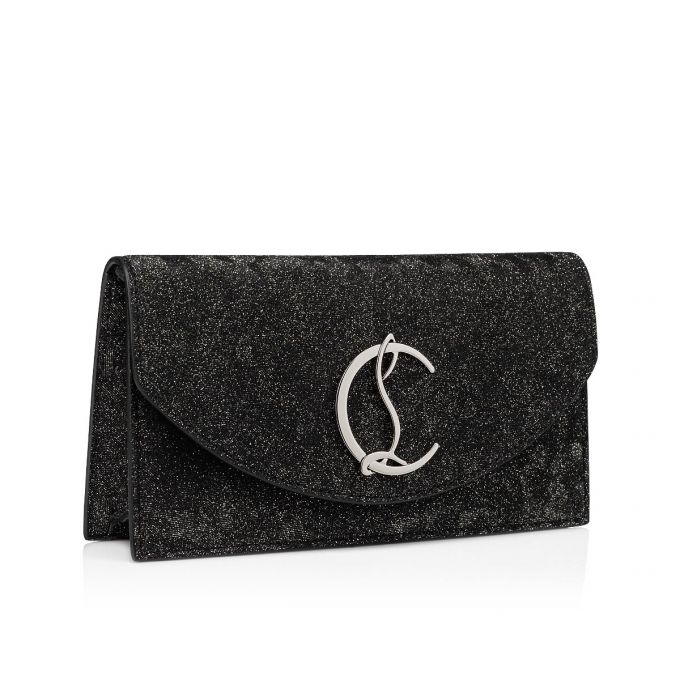 Evening Bags Christian Louboutin Loubi54 Creative Cuero Evening Bags Mujer Negros Plateados | MX-84312