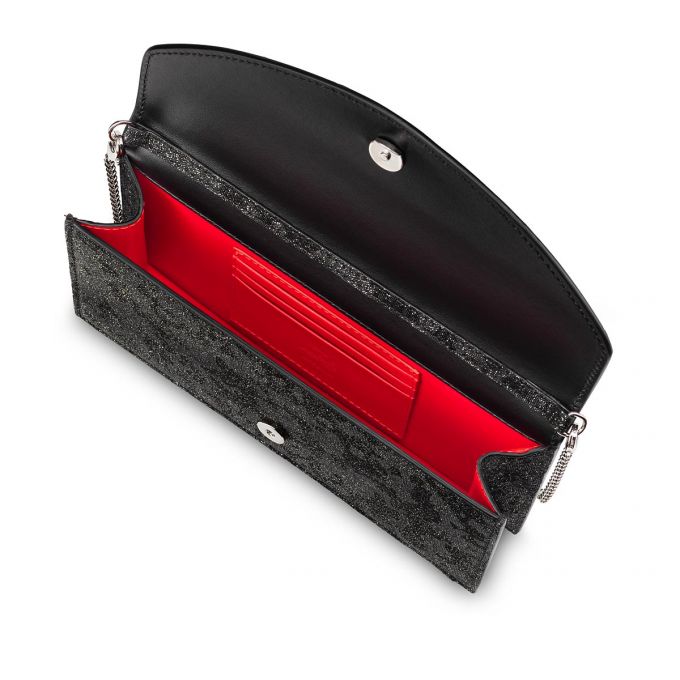 Evening Bags Christian Louboutin Loubi54 Creative Cuero Evening Bags Mujer Negros Plateados | MX-84312