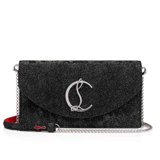 Evening Bags Christian Louboutin Loubi54 Creative Cuero Evening Bags Mujer Negros Plateados | MX-84312