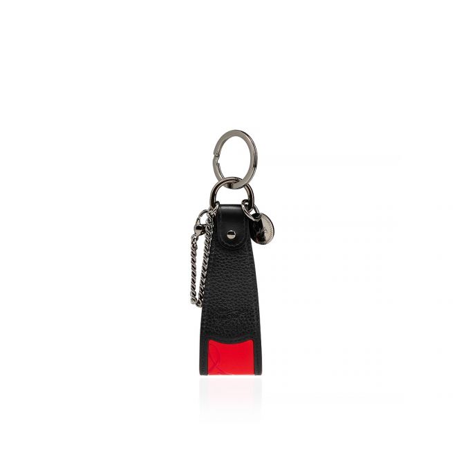 Llavero Christian Louboutin M Correa Sneakers Sole Keyring Classic Cuero Keyrings Hombre Rojos Negros | MX-63170