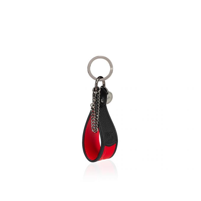 Llavero Christian Louboutin M Correa Sneakers Sole Keyring Classic Cuero Keyrings Hombre Rojos Negros | MX-63170