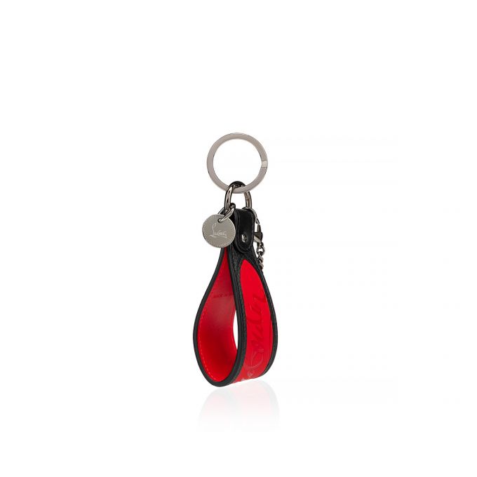 Llavero Christian Louboutin M Correa Sneakers Sole Keyring Classic Cuero Keyrings Hombre Rojos Negros | MX-63170