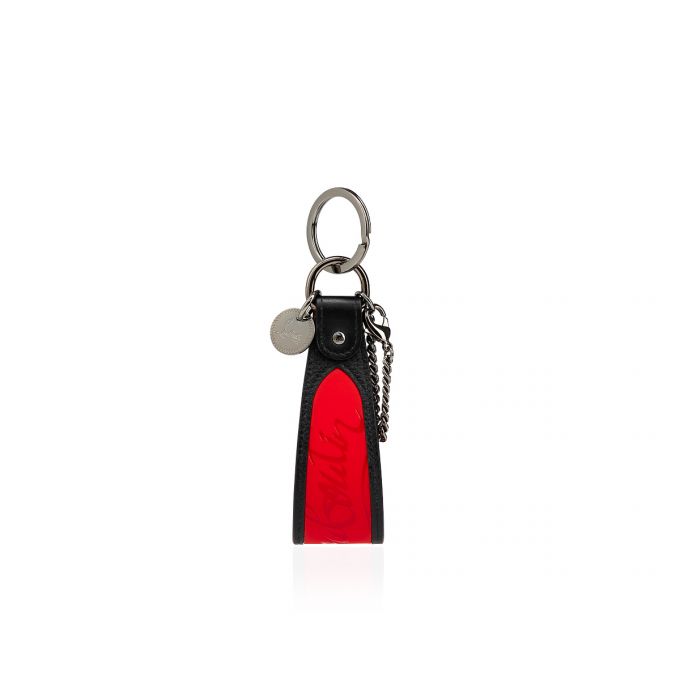 Llavero Christian Louboutin M Correa Sneakers Sole Keyring Classic Cuero Keyrings Hombre Rojos Negros | MX-63170