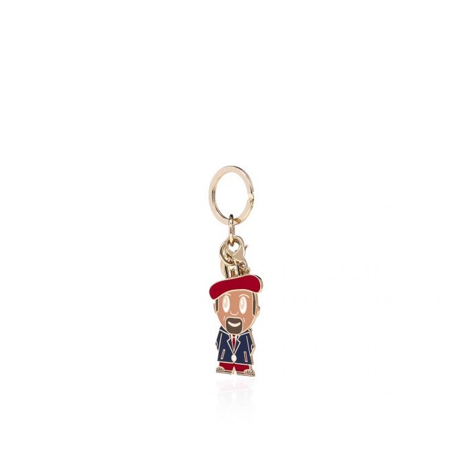 Llavero Christian Louboutin W Super Loubichristian Metallic Finish Keyrings Hombre Multicolor | MX-42668