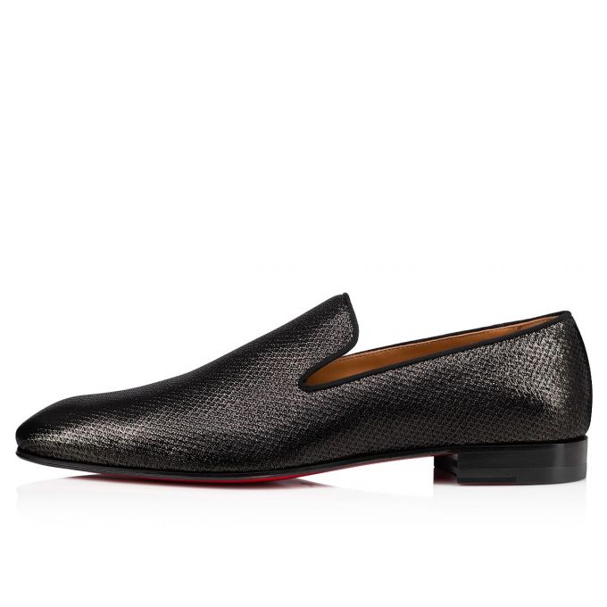 Loafers Christian Louboutin Dandelion Creative Fabric Loafer Hombre Negros | MX-49893