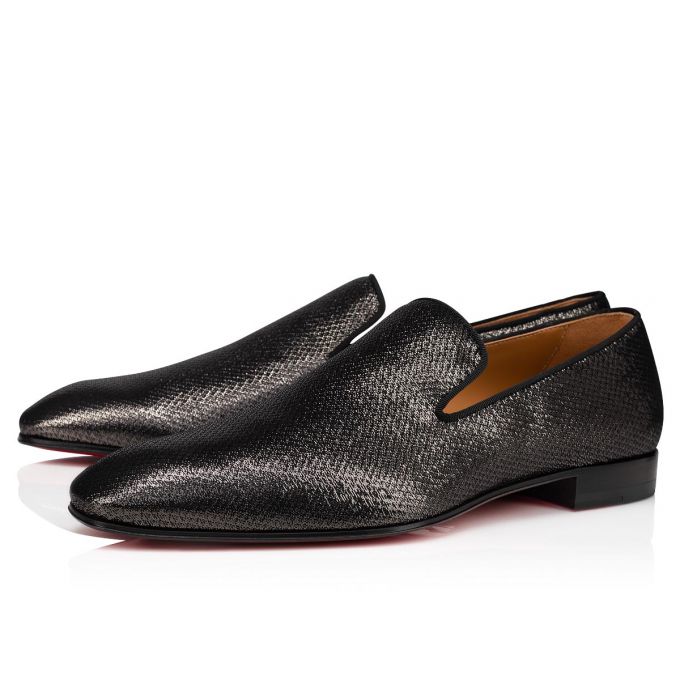 Loafers Christian Louboutin Dandelion Creative Fabric Loafer Hombre Negros | MX-49893