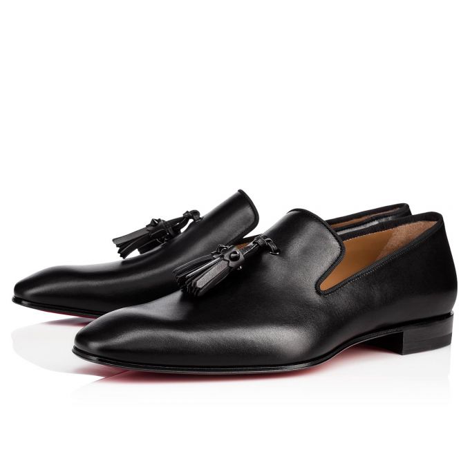 Loafers Christian Louboutin Dandelion Tasse 000 Calf Loafer Hombre Negros | MX-89448