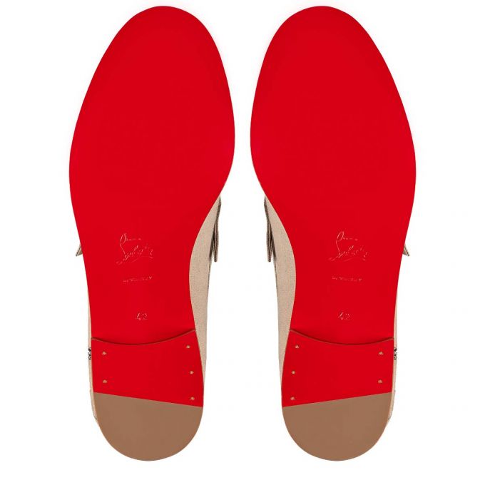 Loafers Christian Louboutin No Penny Calf Loafer Hombre Grises | MX-07771