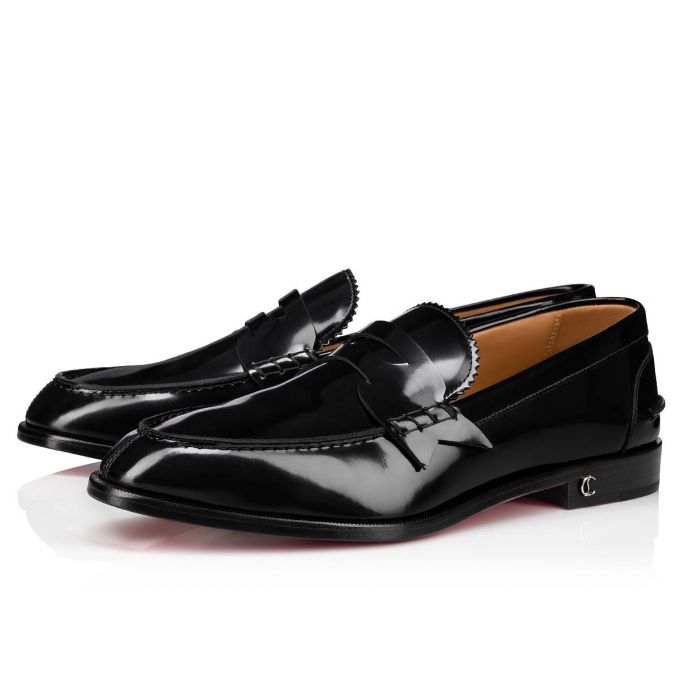 Loafers Christian Louboutin No Penny Calf Loafer Hombre Negros | MX-73416