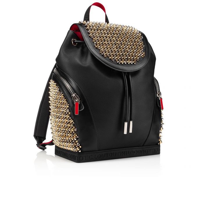 Mochilas Christian Louboutin Explorafunk S Classic Cuero Backpack Hombre Multicolor | MX-35362