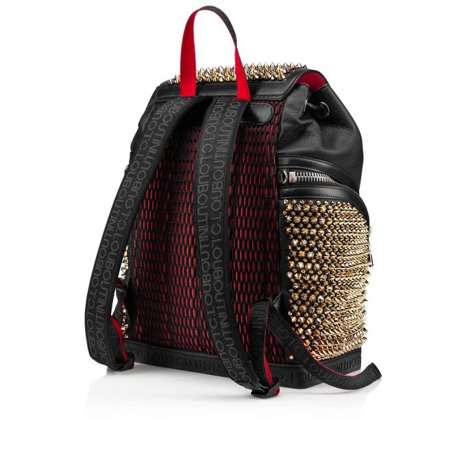 Mochilas Christian Louboutin Explorafunk S Classic Cuero Backpack Hombre Multicolor | MX-35362