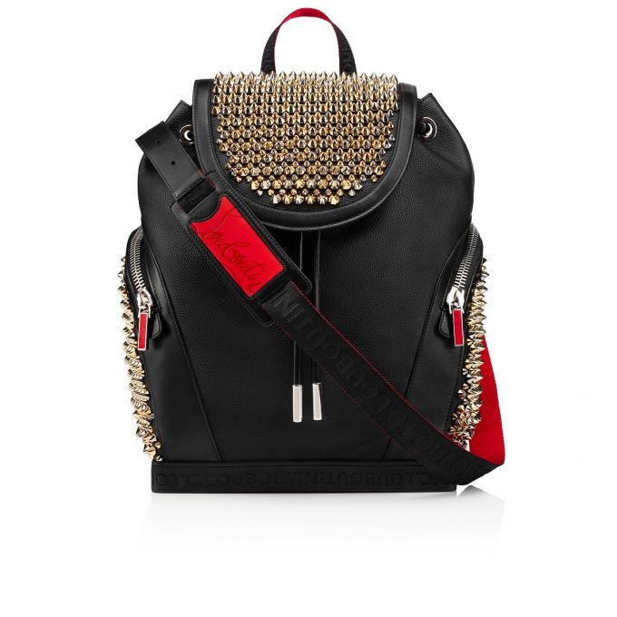 Mochilas Christian Louboutin Explorafunk S Classic Cuero Backpack Hombre Multicolor | MX-35362