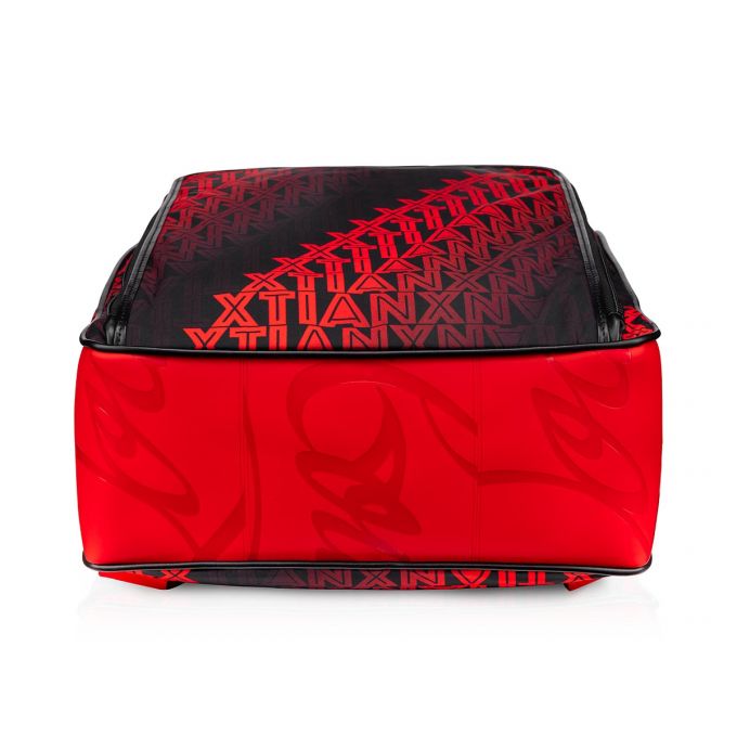 Mochilas Christian Louboutin Hop'N Zip Creative Fabric Backpack Hombre Negros Rojos | MX-05585